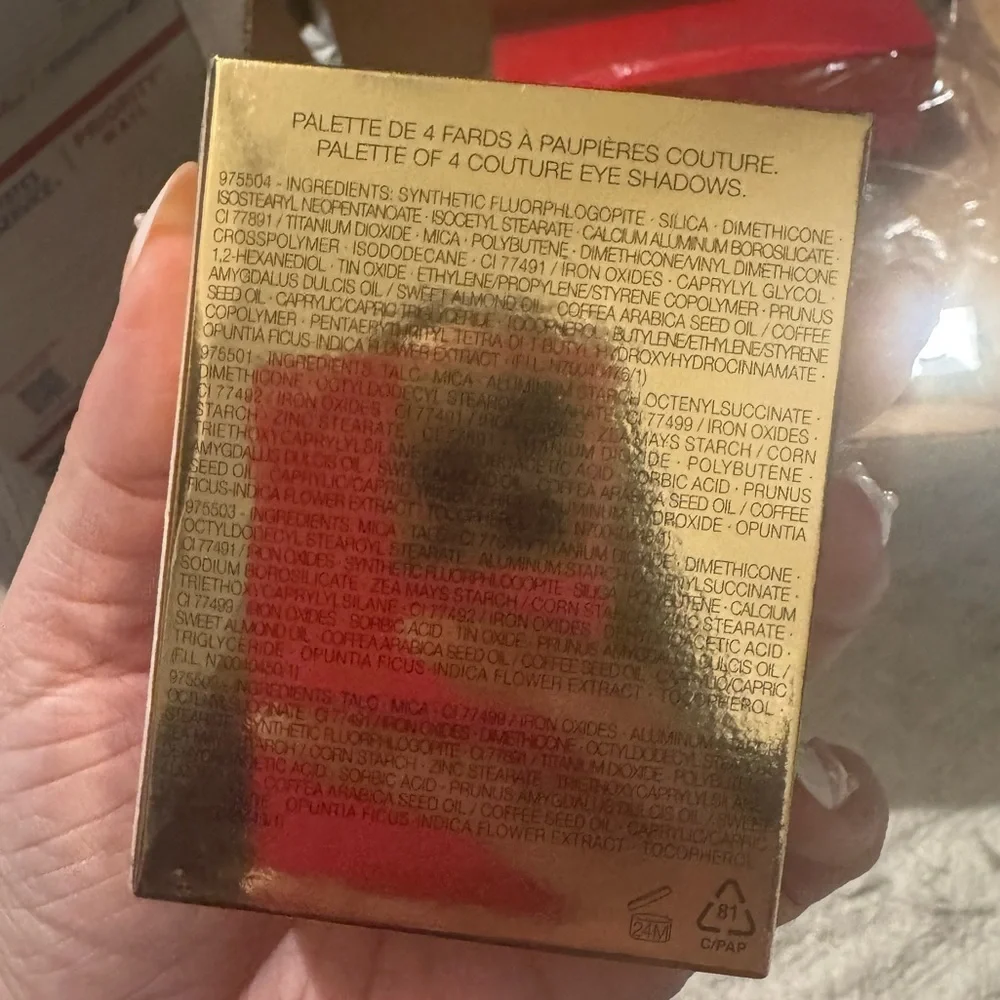 Yves Saint Laurent Couture Mini Clutch Eyeshadow Pallete In Over Dore 800